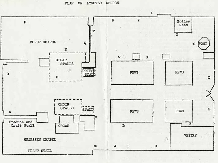 &quot;Saints and Seasons&quot; - Programme - Church Plan